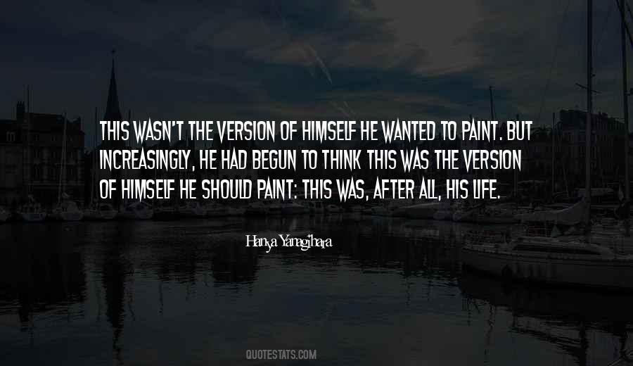Quotes About Life To Paint #931259