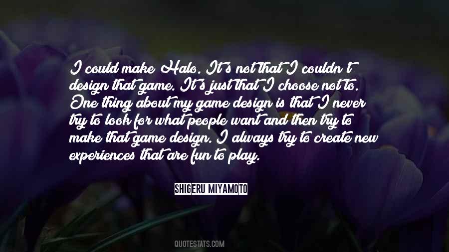 Quotes About New Games #581166