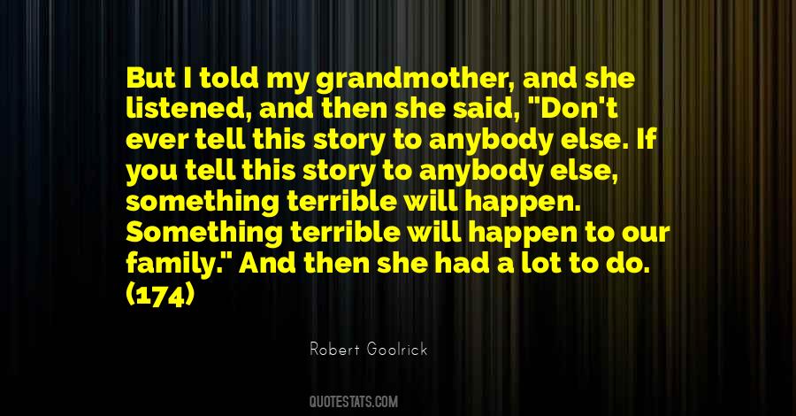 Family Story Quotes #1037516