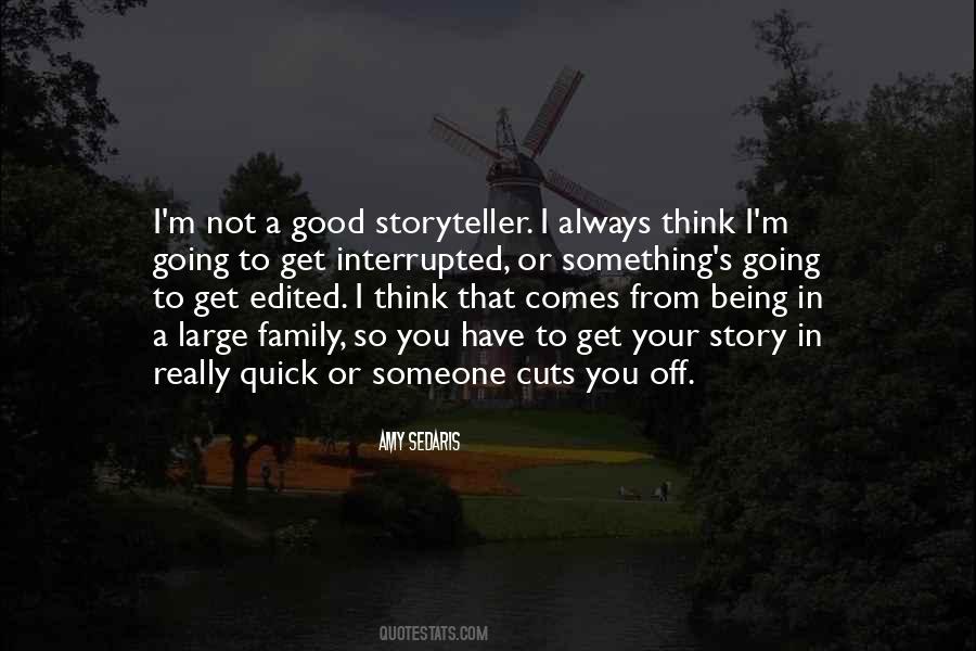 Family Story Quotes #265897