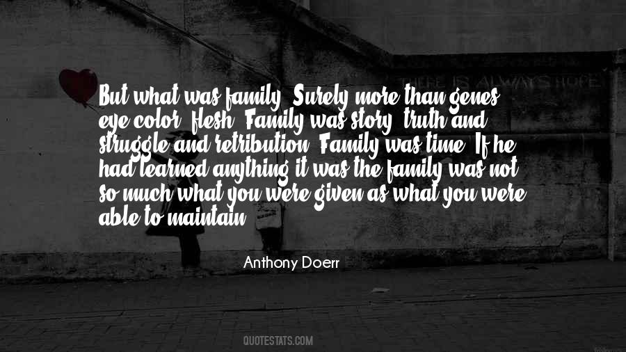 Family Story Quotes #797949