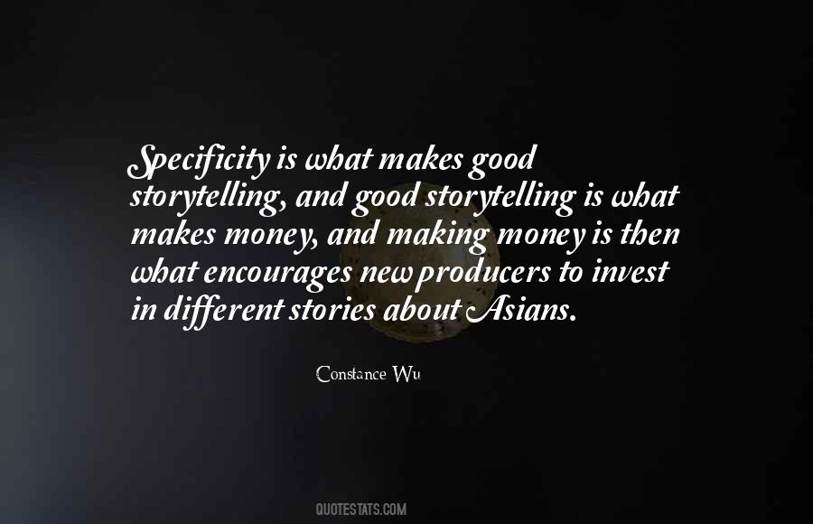 Different Stories Quotes #1406642