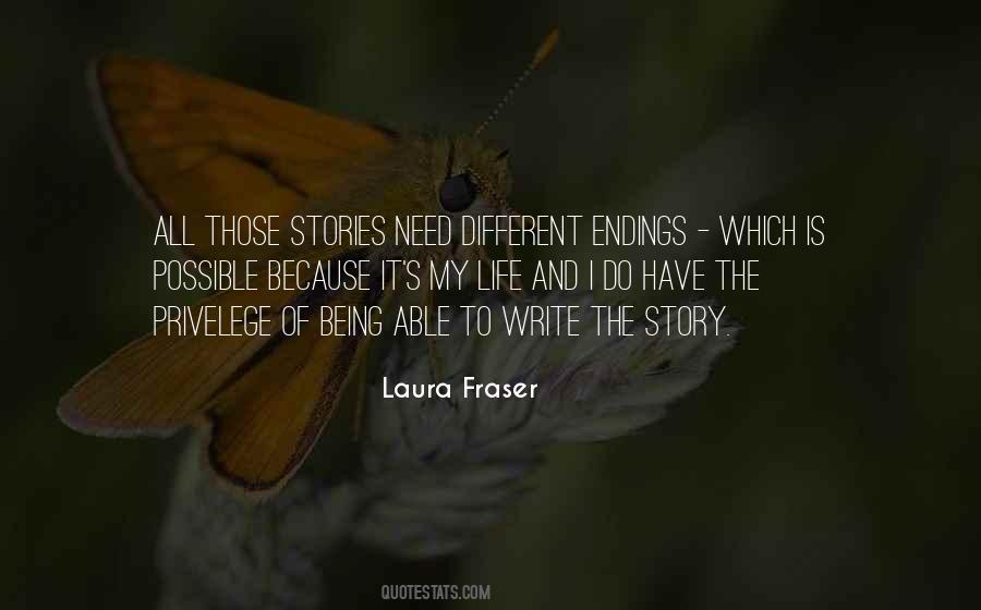 Different Stories Quotes #757938