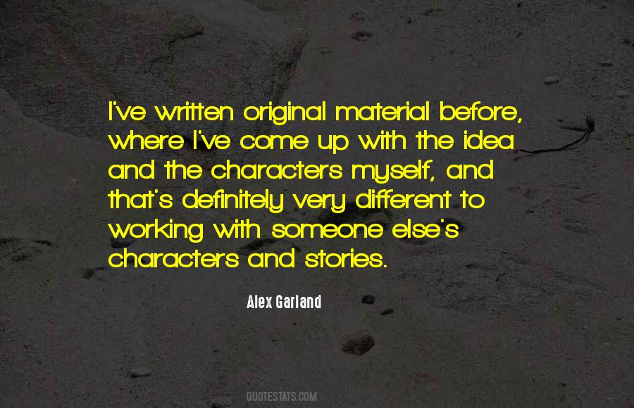 Different Stories Quotes #81713