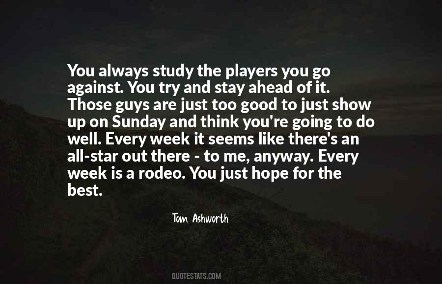 You Are A Player Quotes #1324105