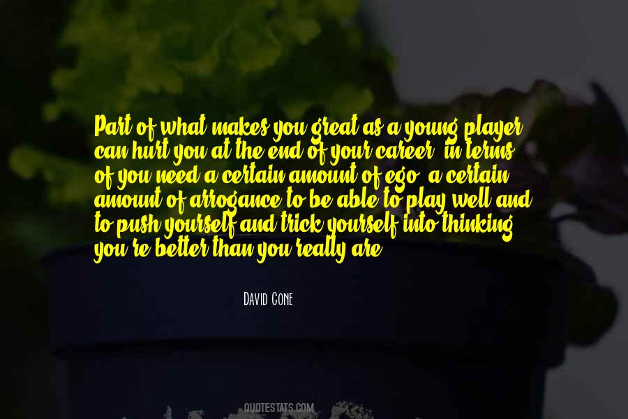 You Are A Player Quotes #1552414
