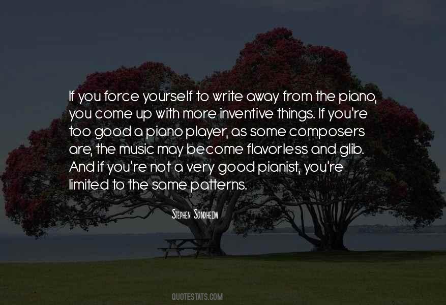 You Are A Player Quotes #502007
