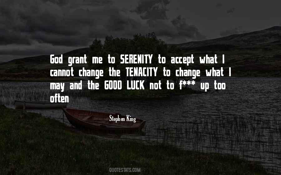 Good Luck God Quotes #508615