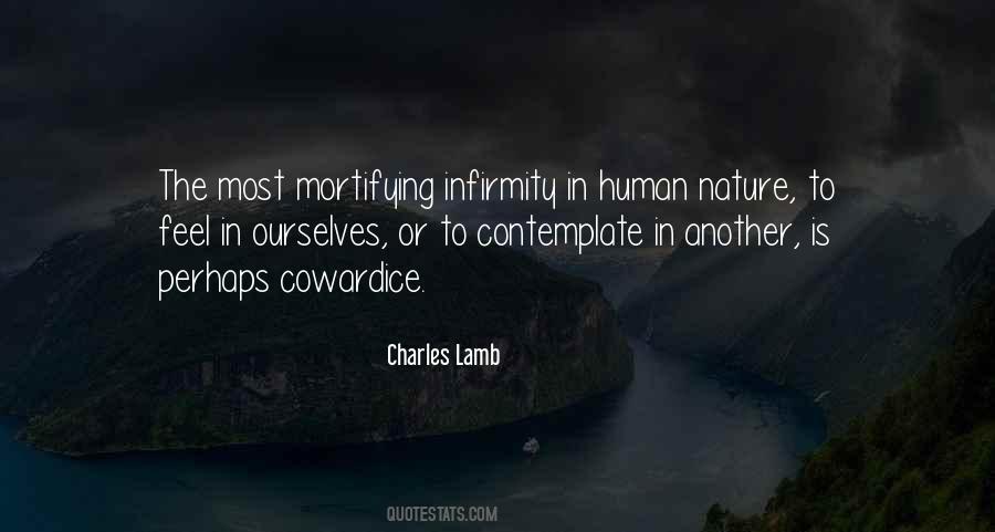 Contemplate Nature Quotes #640346