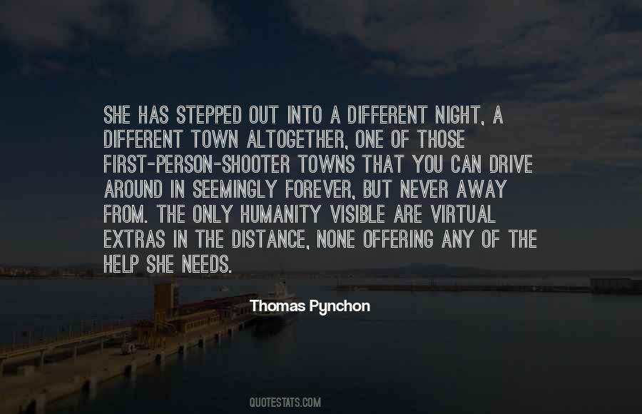 Night Humanity Quotes #1559598