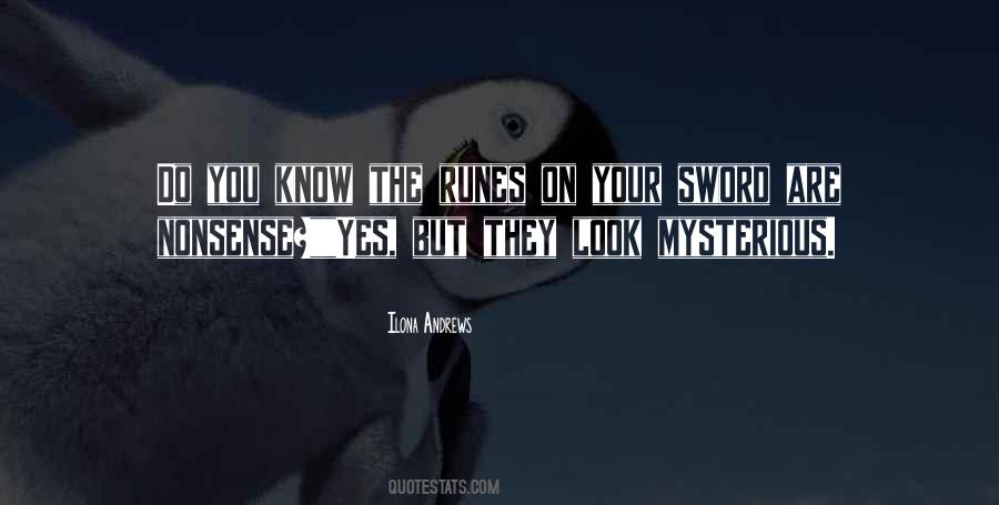 You Are Mysterious Quotes #212658