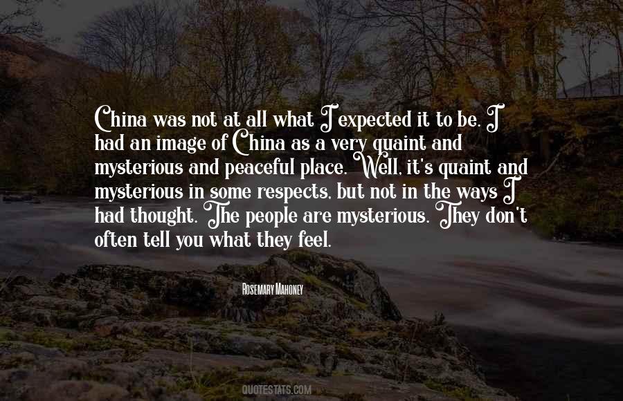 You Are Mysterious Quotes #22722