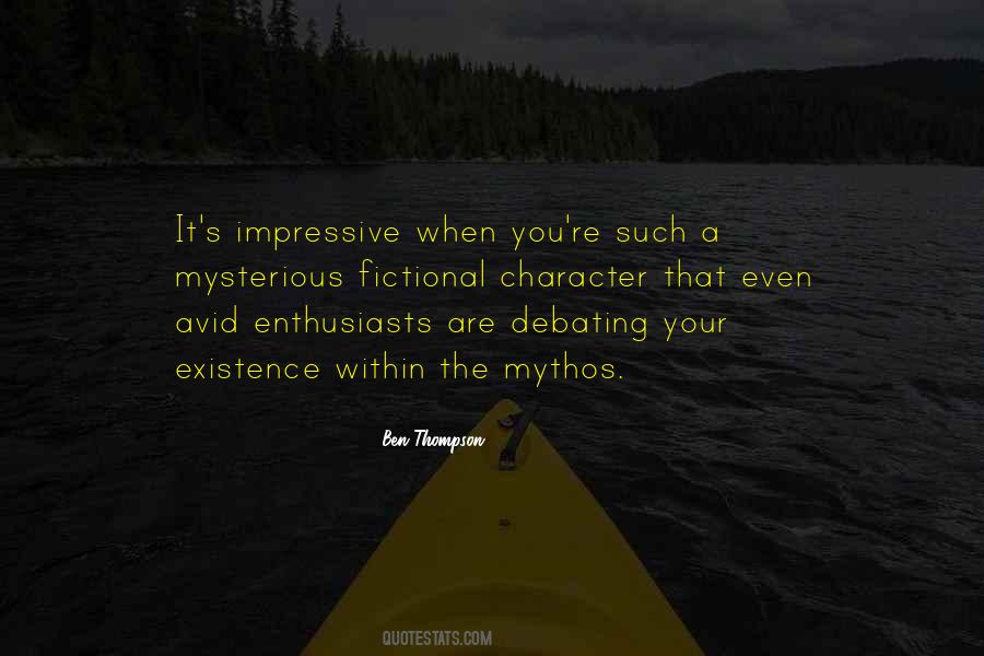 You Are Mysterious Quotes #429057