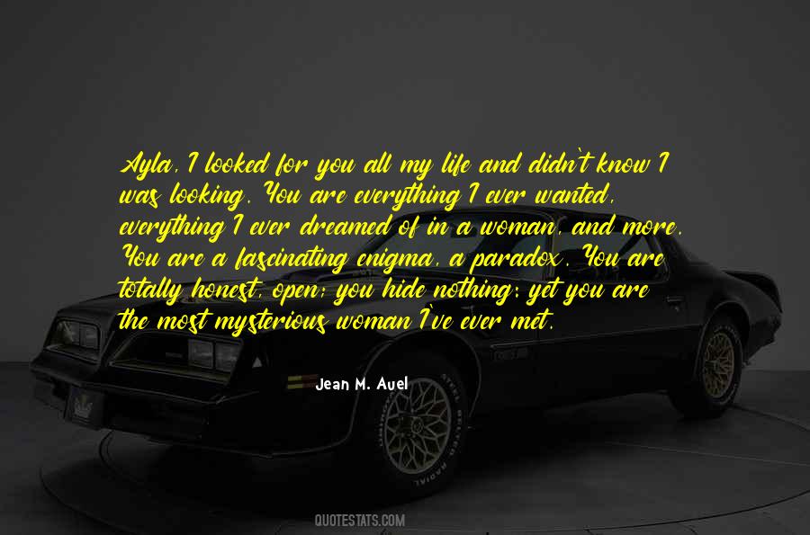 You Are Mysterious Quotes #804483