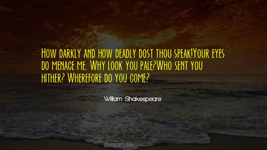 Speak With Your Eyes Quotes #1854738