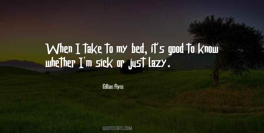 Lazy Bed Quotes #205124