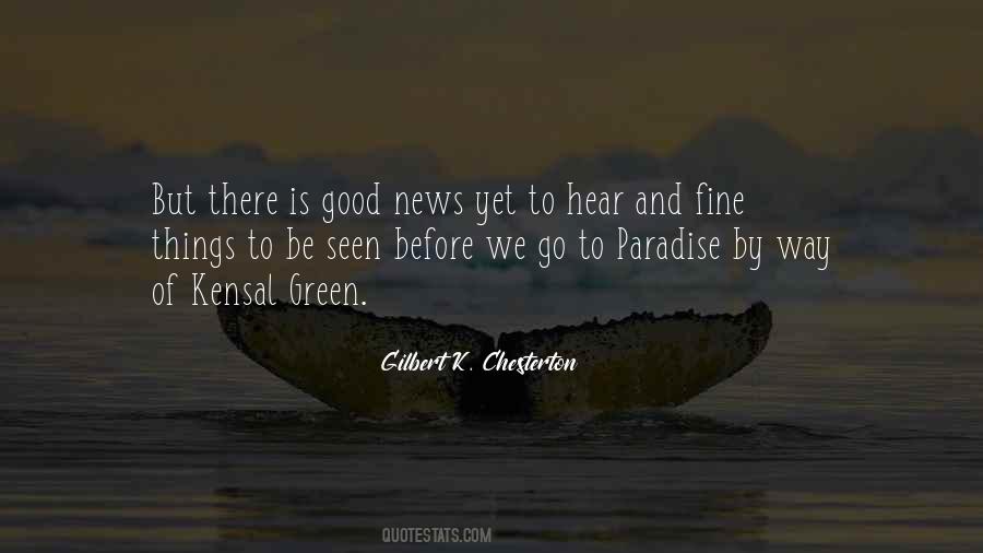 Good Green Quotes #1565939