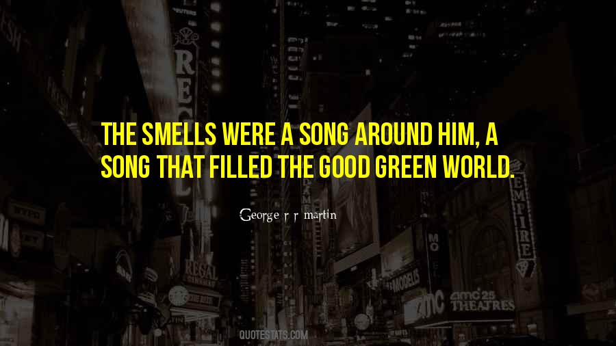 Good Green Quotes #1669332