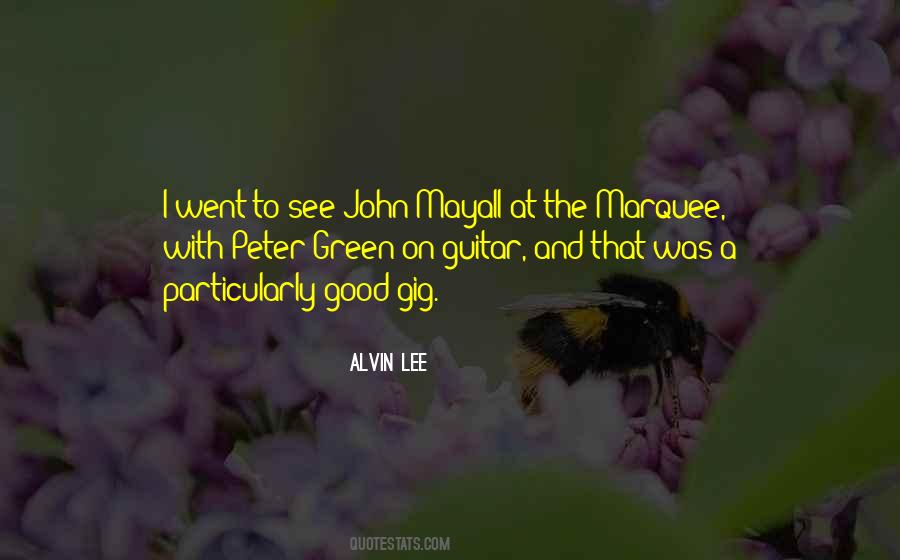 Good Green Quotes #674250