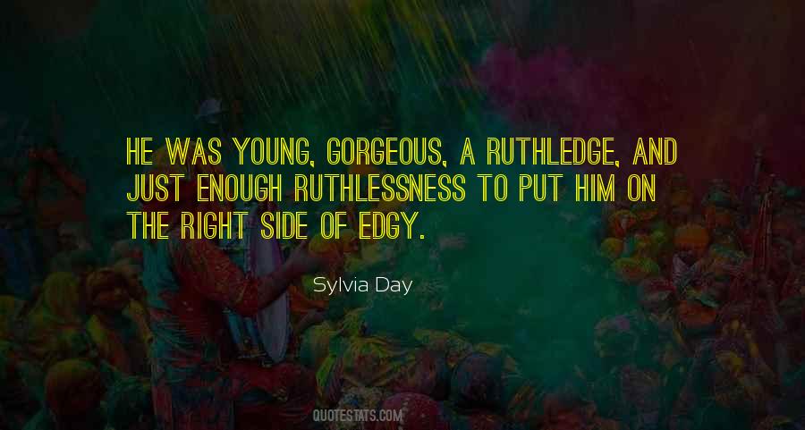 A Gorgeous Day Quotes #1700125