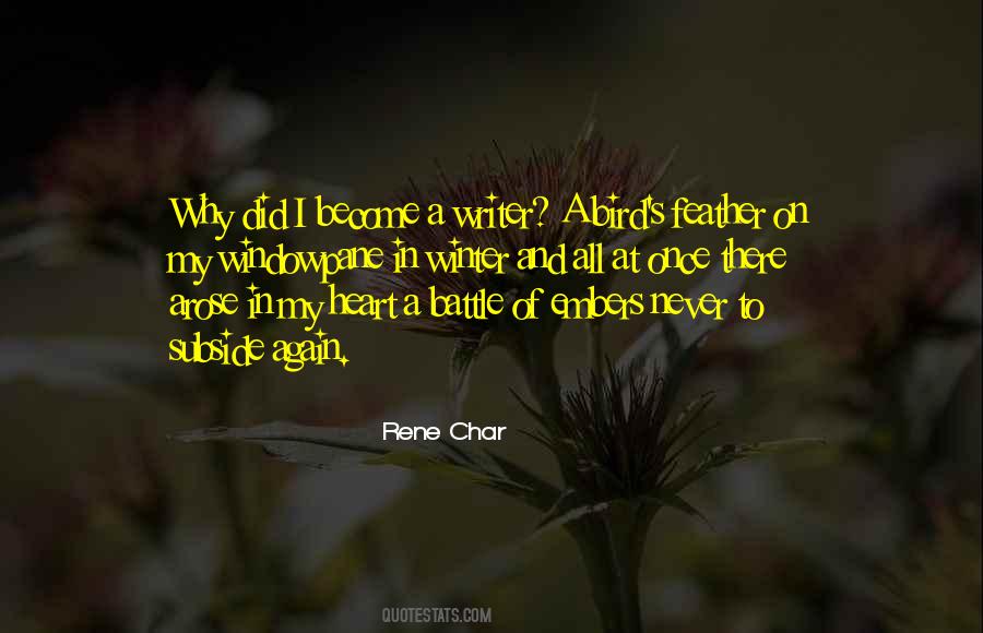 Bird In Winter Quotes #388493
