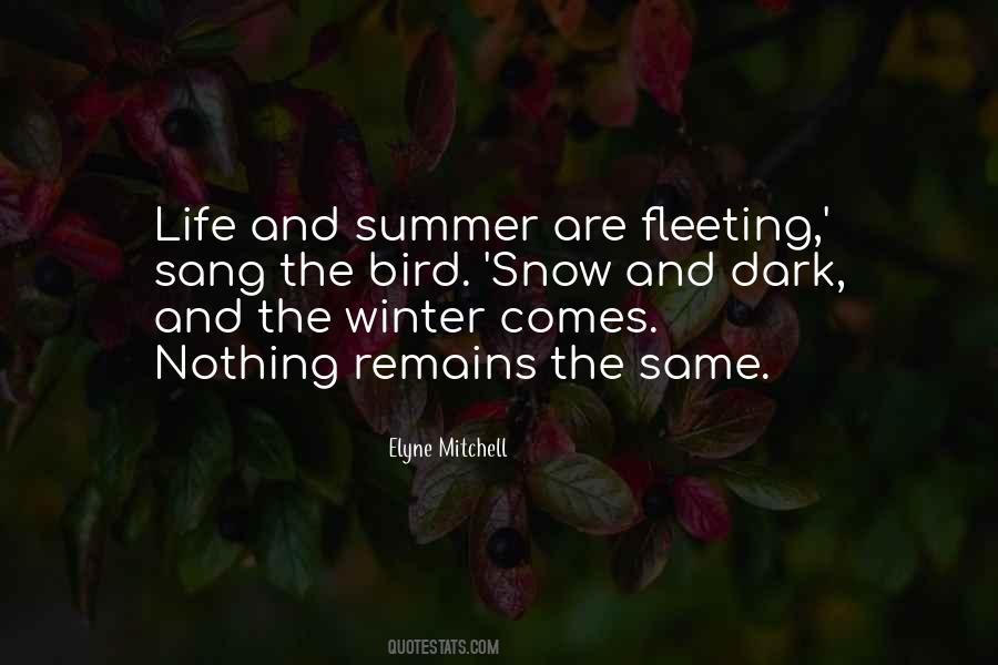 Bird In Winter Quotes #884070