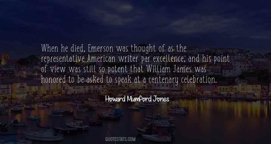 Emerson Writer Quotes #1248131