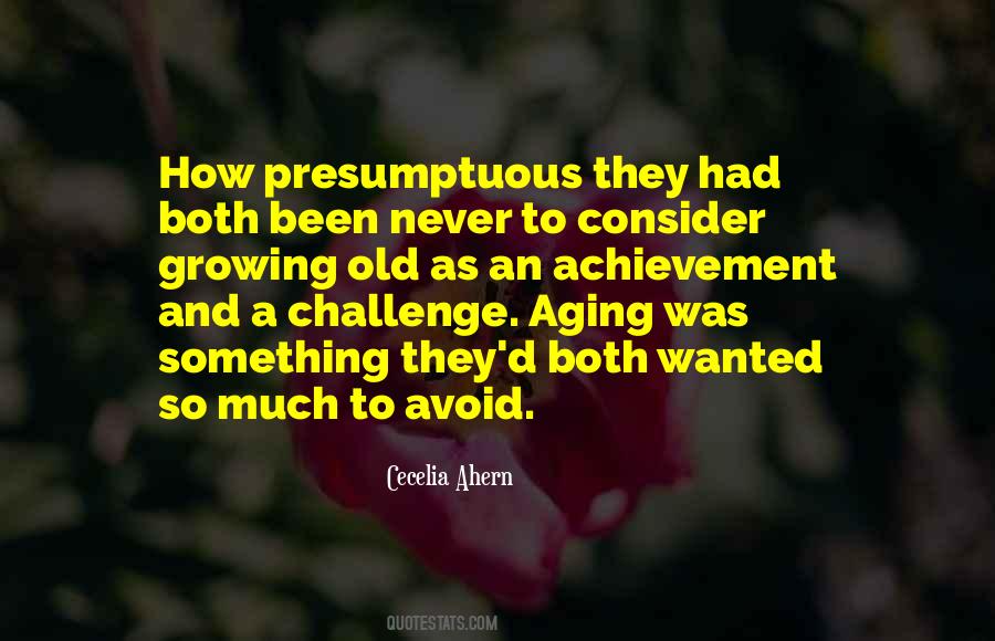 Quotes About Never Aging #1442186