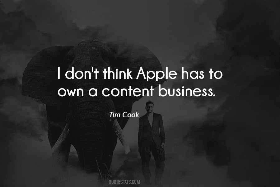 Apple Business Quotes #1739026