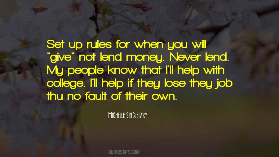 Money Rules Quotes #148887