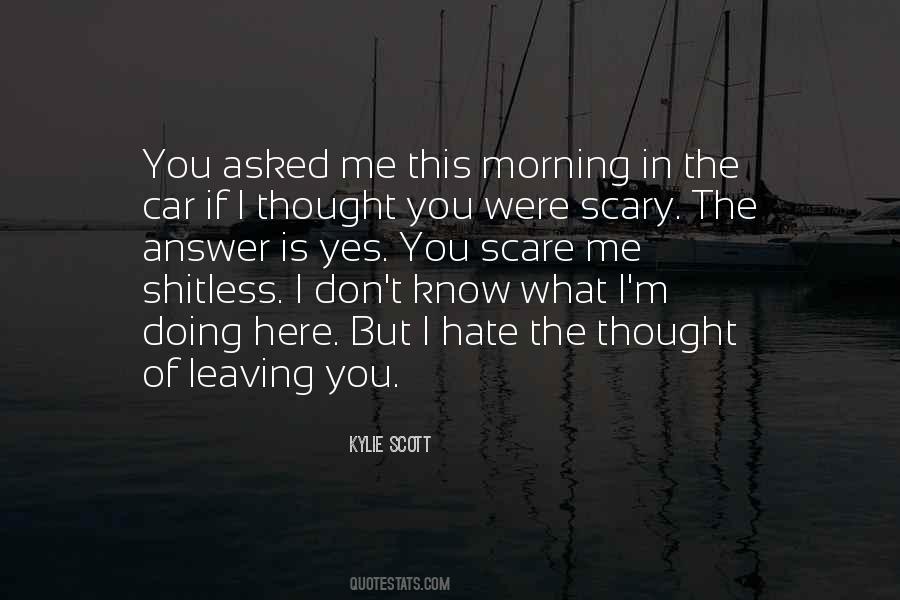 What Is Scary Quotes #489638