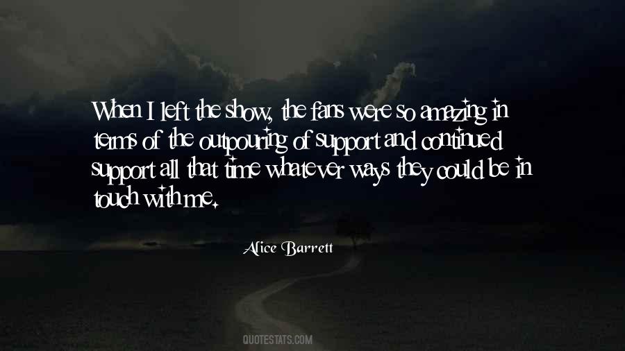 Show Support Quotes #1322514