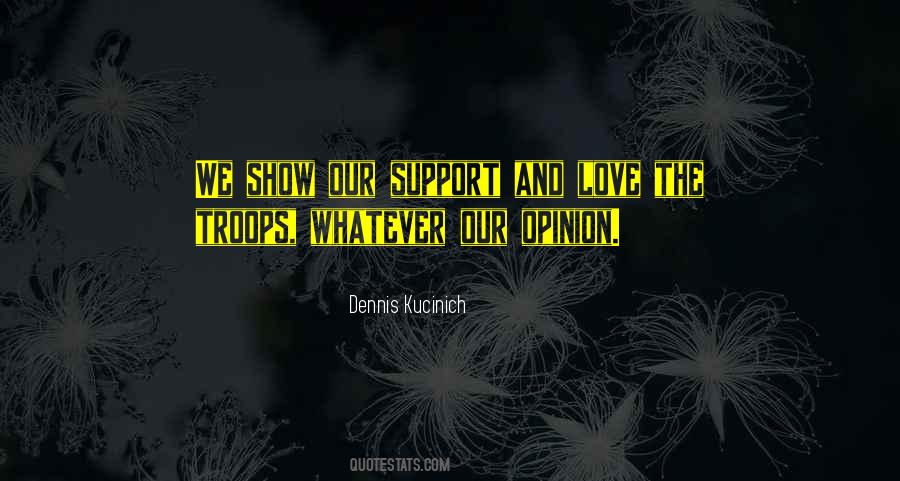 Show Support Quotes #1768805
