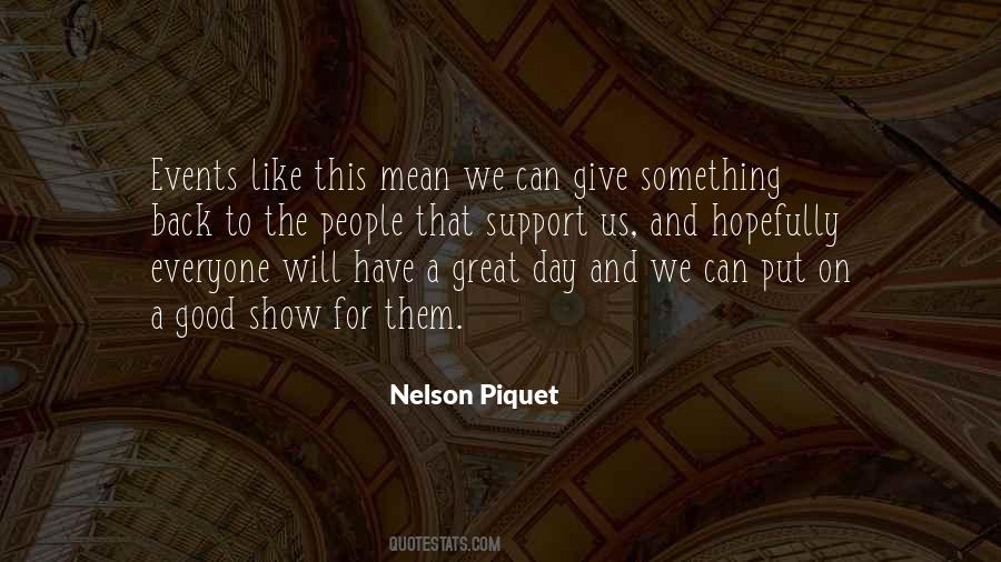 Show Support Quotes #437042