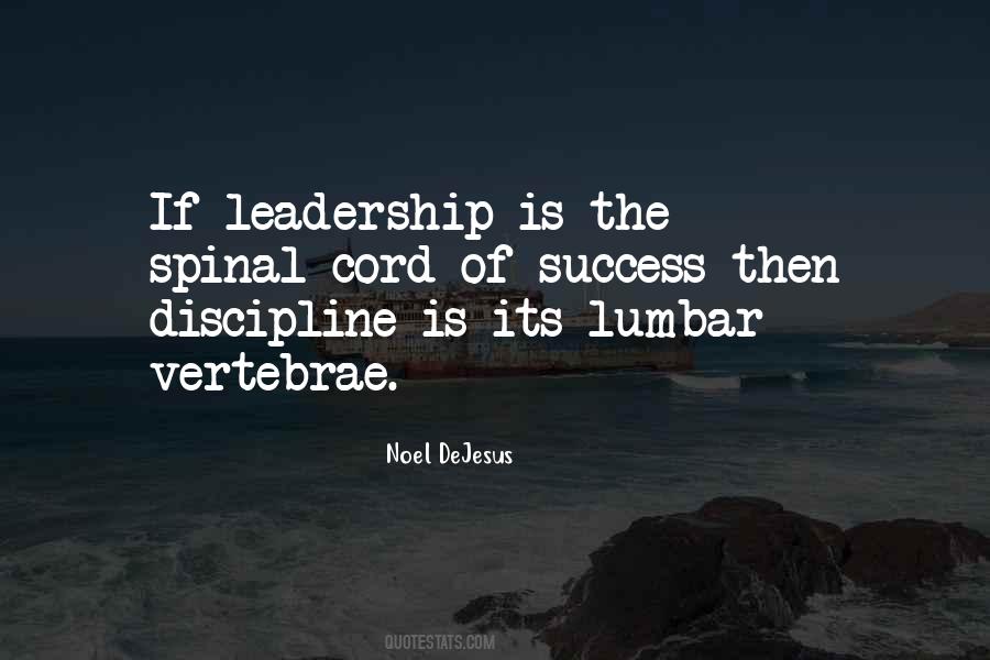 Leadership Discipline Quotes #1485432