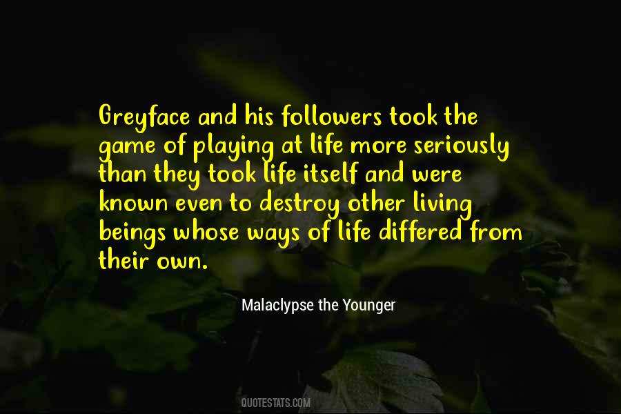 Not More Followers Quotes #64464