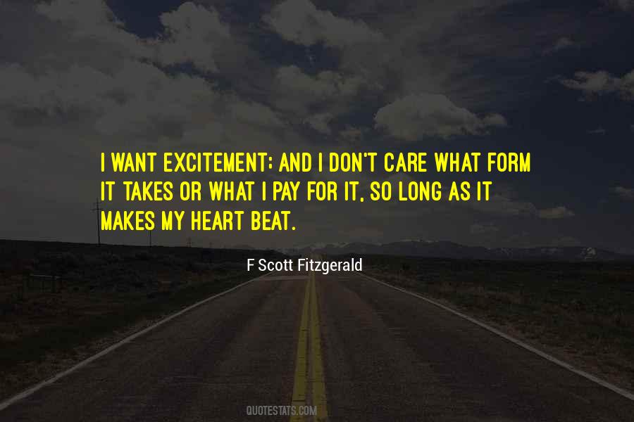 Passion Excitement Quotes #1693522