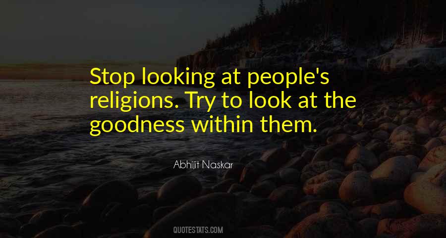 Quotes About Goodness Of People #50124