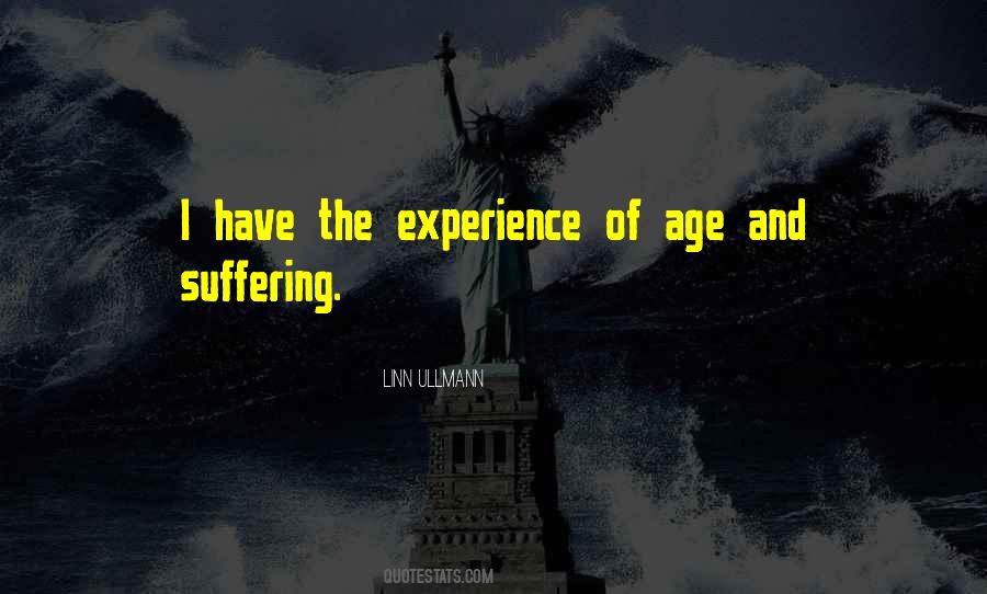 Age Experience Quotes #233902