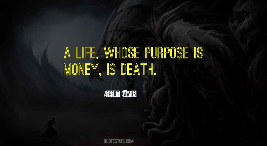 Money Death Quotes #151077