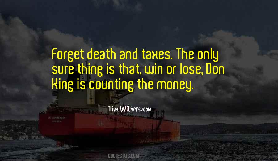 Money Death Quotes #811459