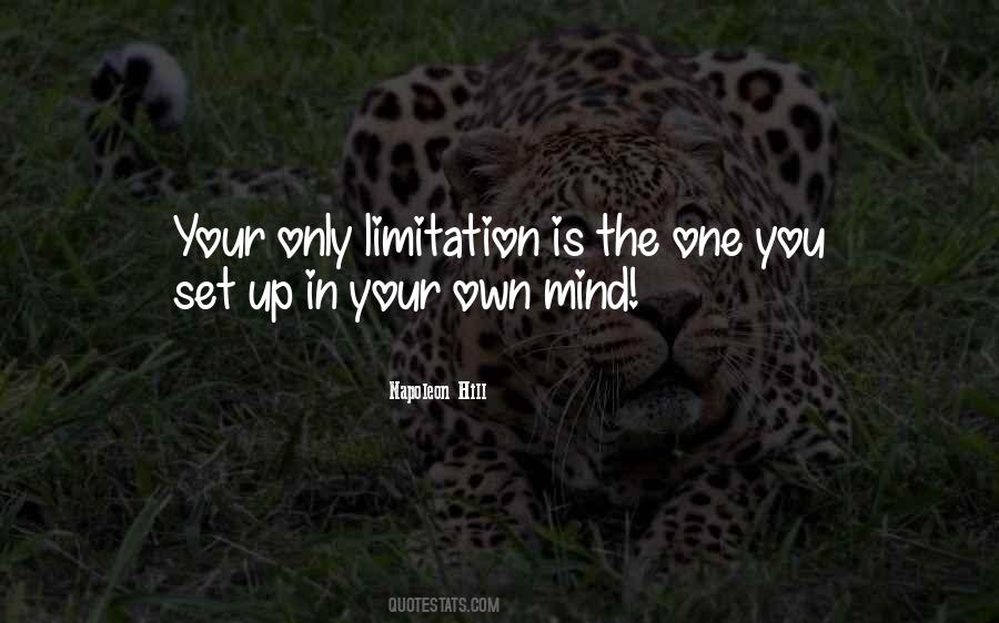 Own Mind Quotes #1418335