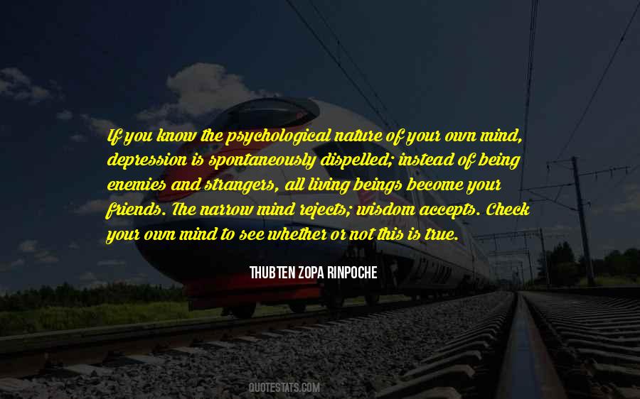 Own Mind Quotes #955008