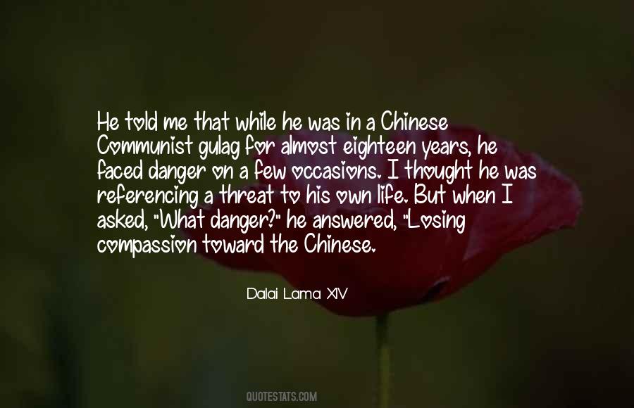 Life Chinese Quotes #112134