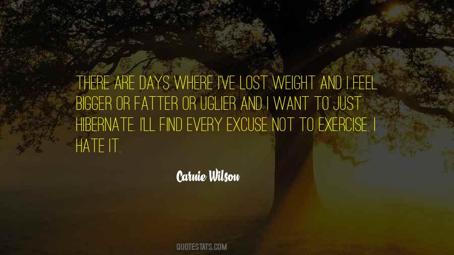 Lost Weight Quotes #1121791