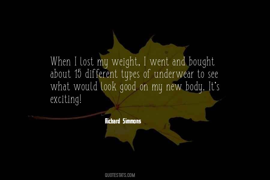 Lost Weight Quotes #1553898