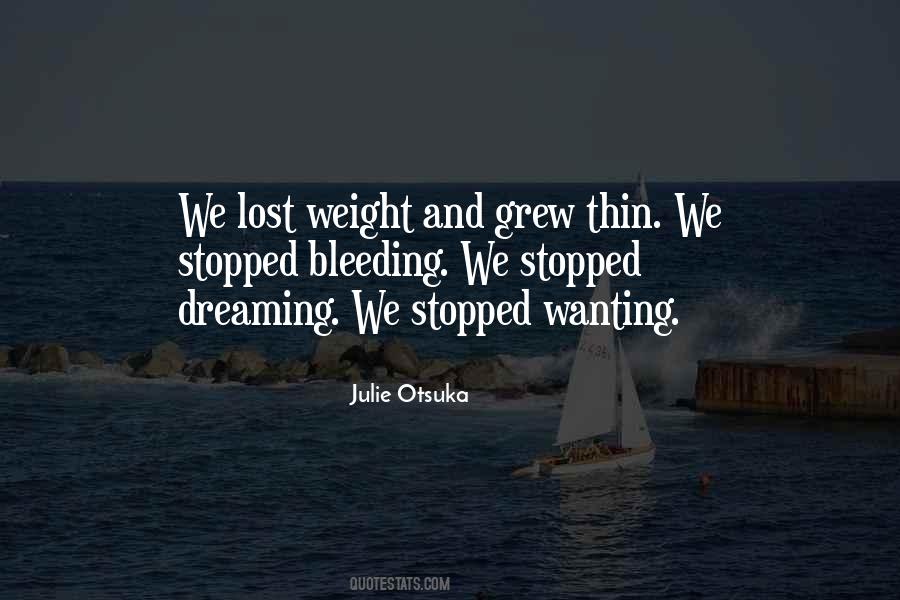 Lost Weight Quotes #1593300
