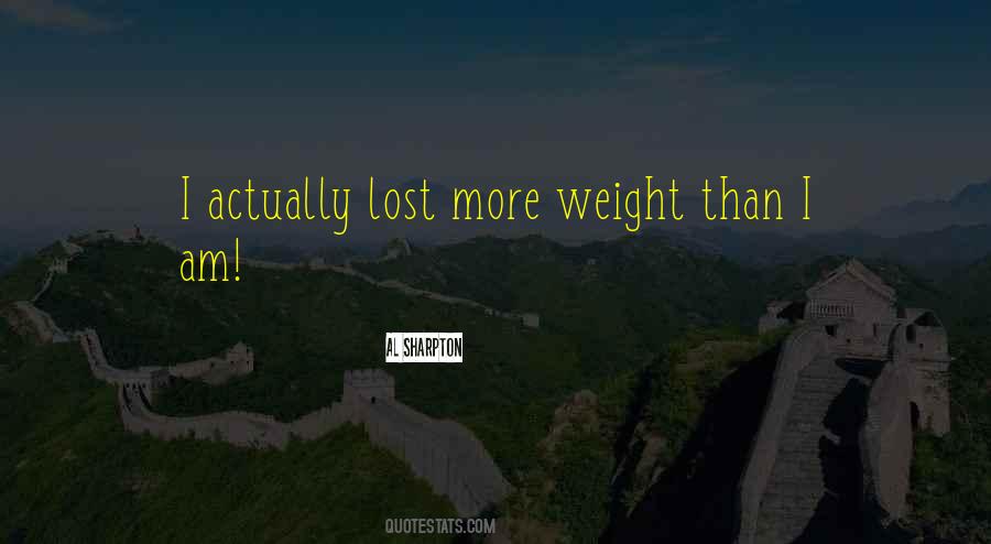 Lost Weight Quotes #275131