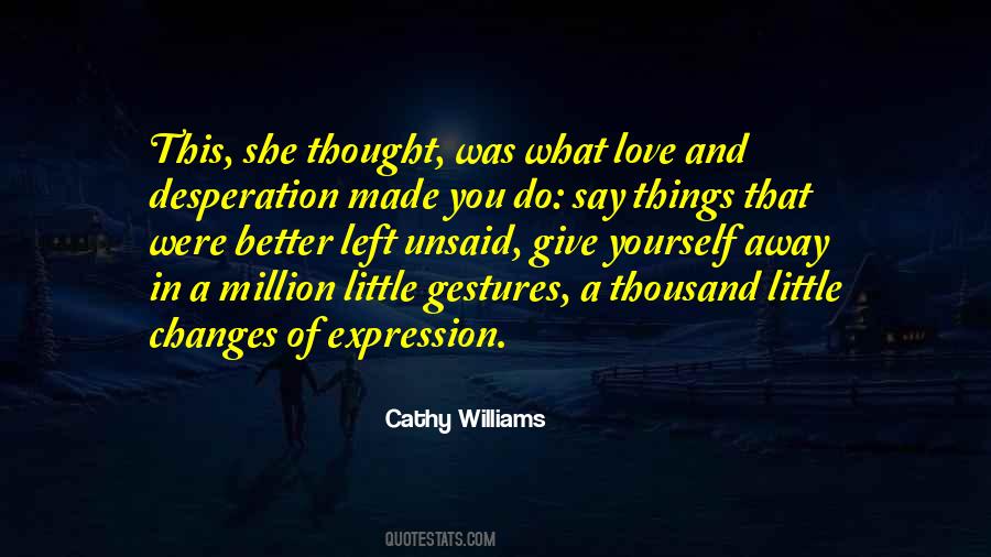 Quotes About Gestures Of Love #1365246
