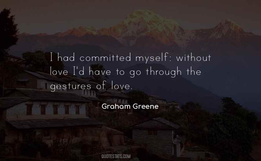 Quotes About Gestures Of Love #152133